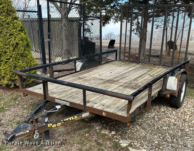 image for item DR5103 2014 Doolittle  utility trailer