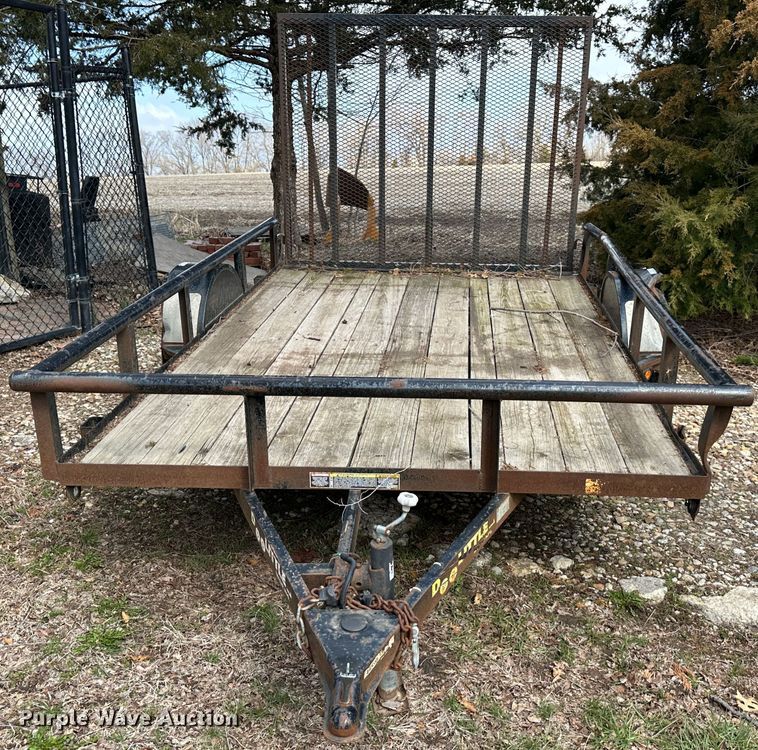 image for item DR5103 2014 Doolittle  utility trailer