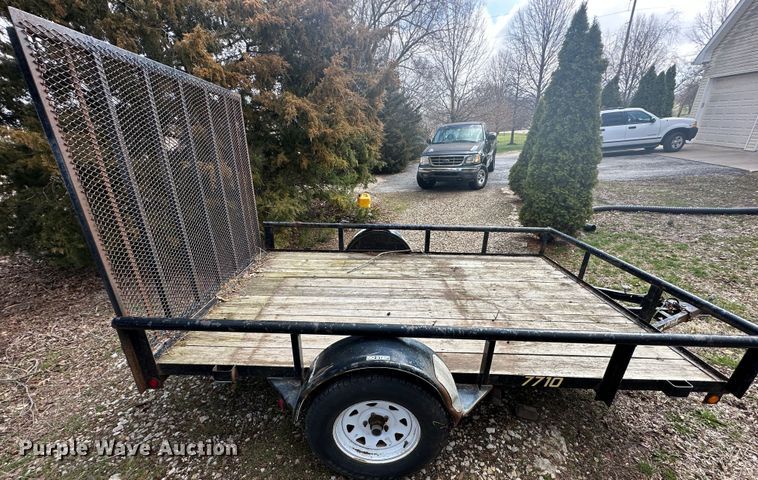 image for item DR5103 2014 Doolittle  utility trailer