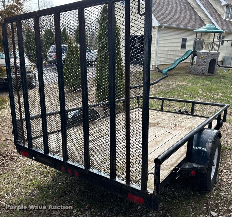 image for item DR5103 2014 Doolittle  utility trailer