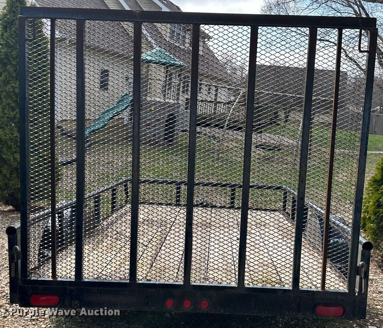 image for item DR5103 2014 Doolittle  utility trailer