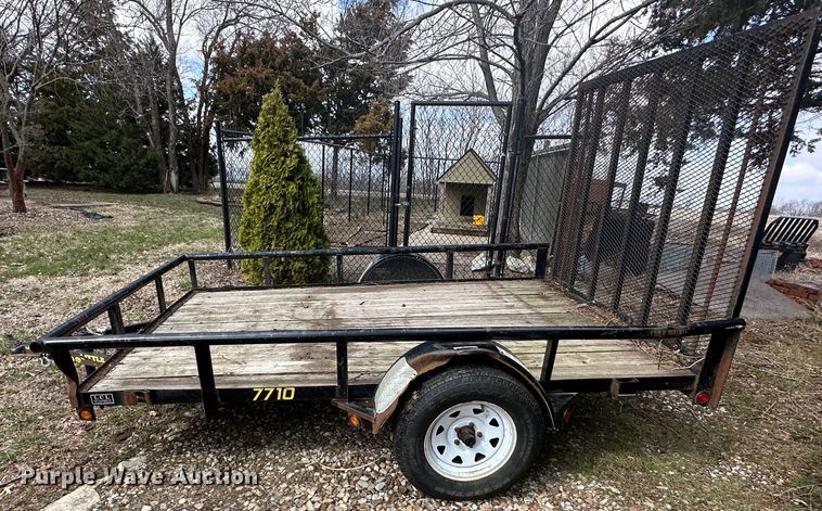 image for item DR5103 2014 Doolittle  utility trailer