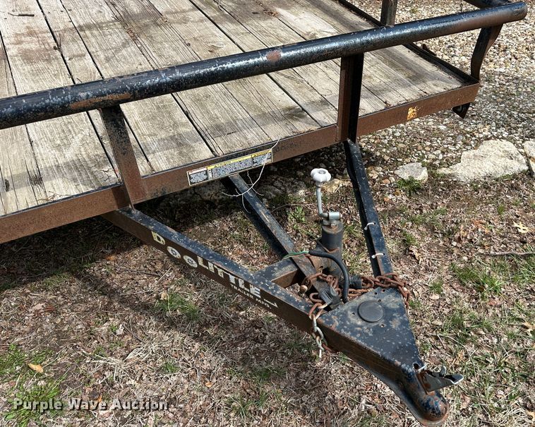 image for item DR5103 2014 Doolittle  utility trailer