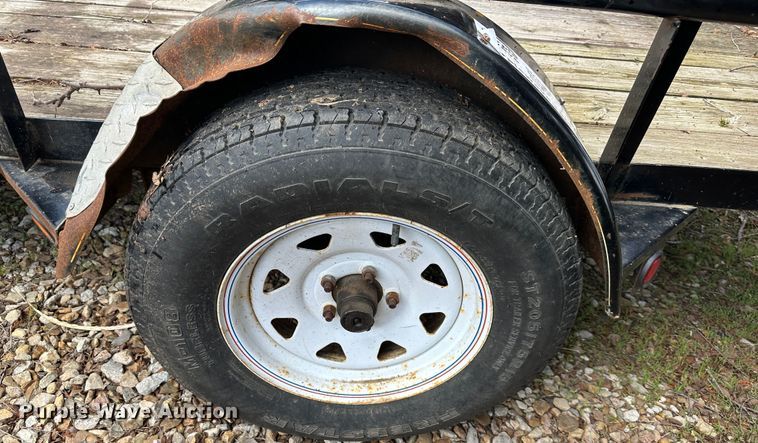 image for item DR5103 2014 Doolittle  utility trailer