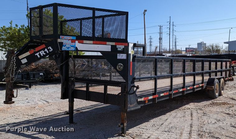 image for item DR6917 2015 Texas Pride  equipment trailer