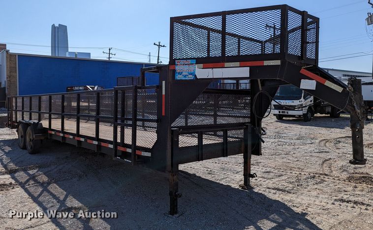 image for item DR6917 2015 Texas Pride  equipment trailer