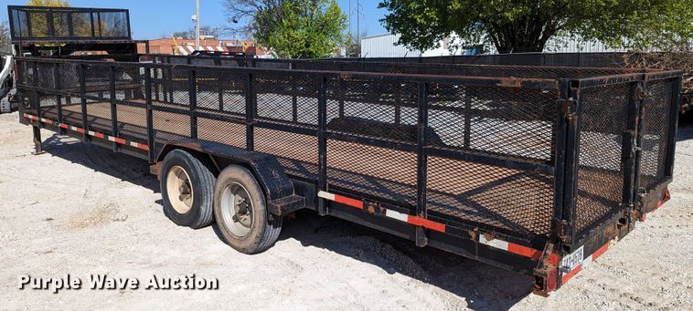 image for item DR6917 2015 Texas Pride  equipment trailer