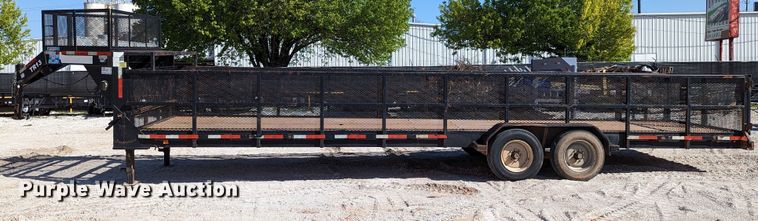 image for item DR6917 2015 Texas Pride  equipment trailer