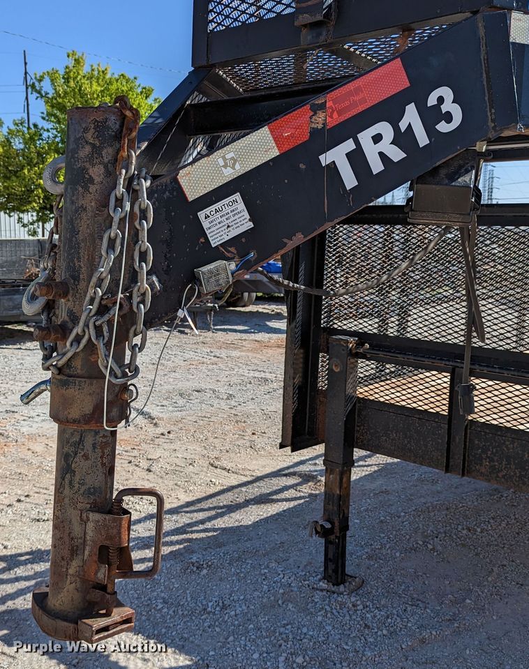 image for item DR6917 2015 Texas Pride  equipment trailer