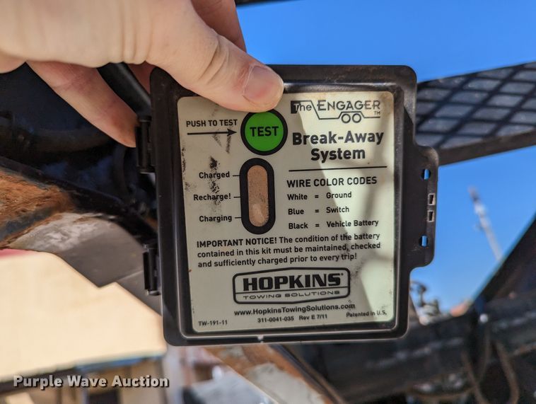 image for item DR6917 2015 Texas Pride  equipment trailer