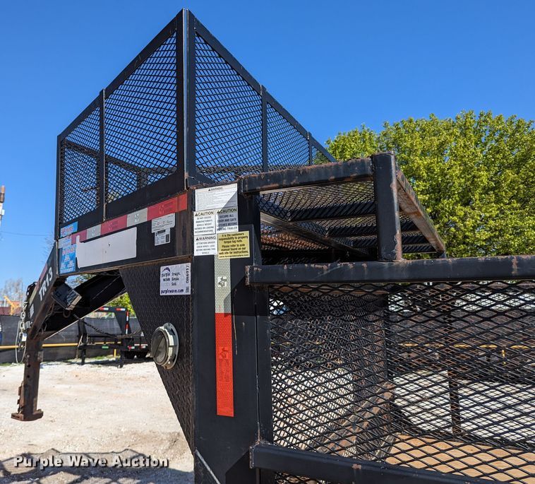 image for item DR6917 2015 Texas Pride  equipment trailer