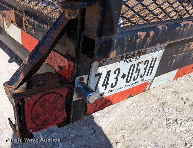 image for item DR6917 2015 Texas Pride  equipment trailer