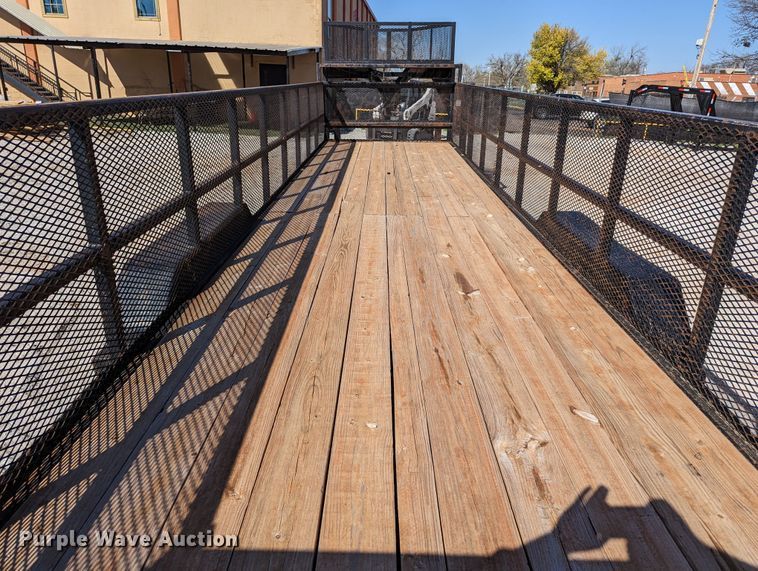 image for item DR6917 2015 Texas Pride  equipment trailer