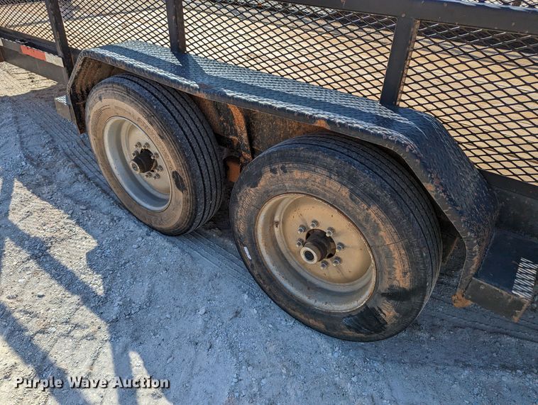 image for item DR6917 2015 Texas Pride  equipment trailer