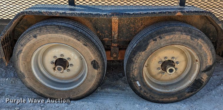 image for item DR6917 2015 Texas Pride  equipment trailer