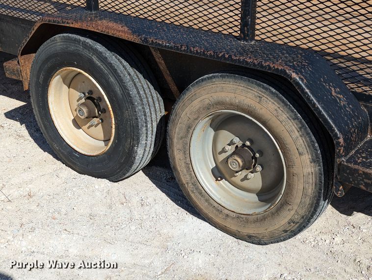 image for item DR6917 2015 Texas Pride  equipment trailer