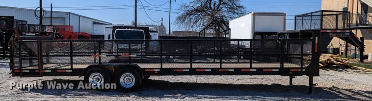 image for item DR6918 2015 Texas Pride  equipment trailer