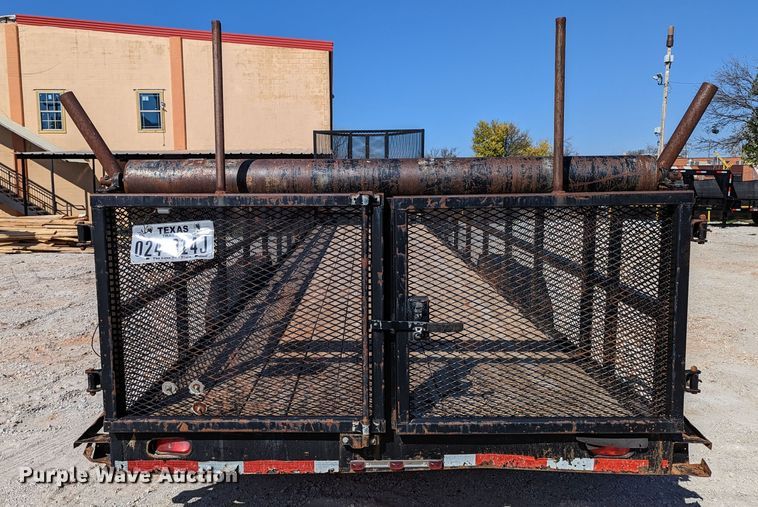 image for item DR6918 2015 Texas Pride  equipment trailer