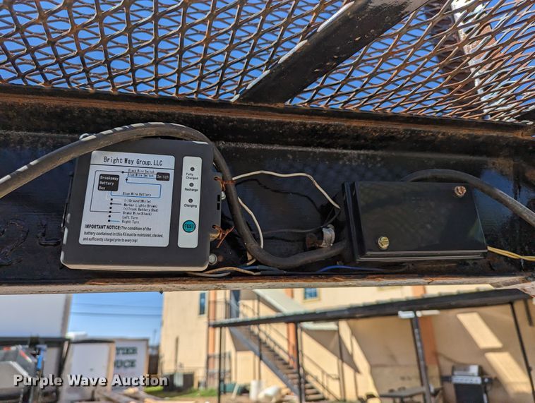 image for item DR6918 2015 Texas Pride  equipment trailer