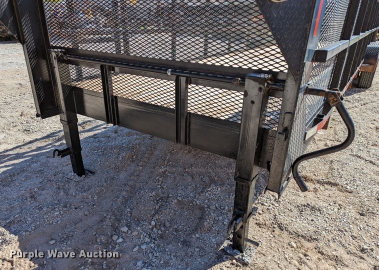 image for item DR6918 2015 Texas Pride  equipment trailer