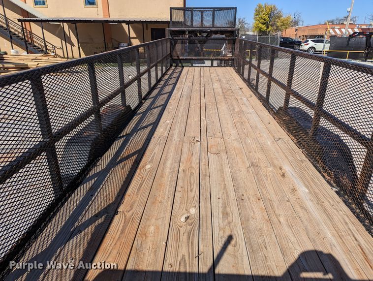 image for item DR6918 2015 Texas Pride  equipment trailer