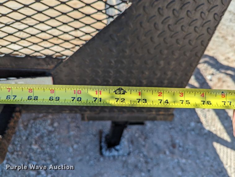 image for item DR6918 2015 Texas Pride  equipment trailer