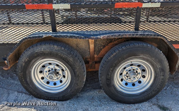 image for item DR6918 2015 Texas Pride  equipment trailer