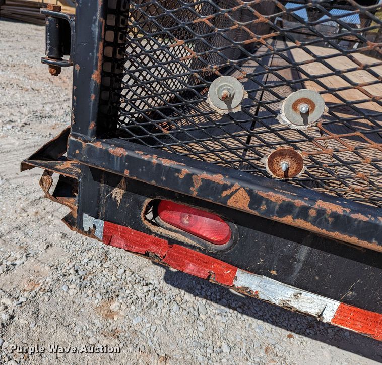 image for item DR6918 2015 Texas Pride  equipment trailer