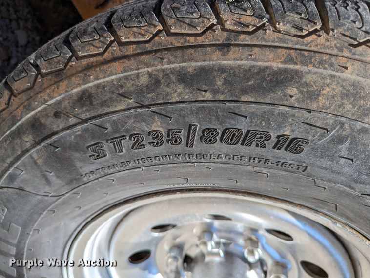 image for item DR6918 2015 Texas Pride  equipment trailer