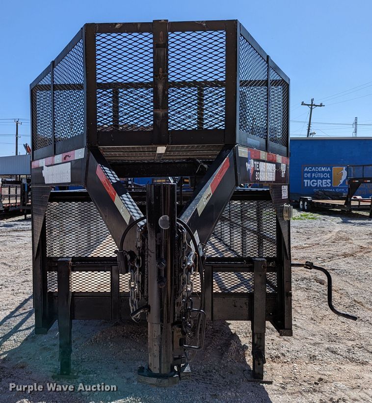 image for item DR6919 2015 Texas Pride  equipment trailer