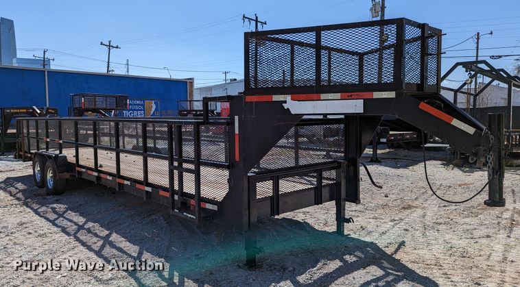 image for item DR6919 2015 Texas Pride  equipment trailer