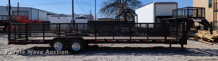 image for item DR6919 2015 Texas Pride  equipment trailer