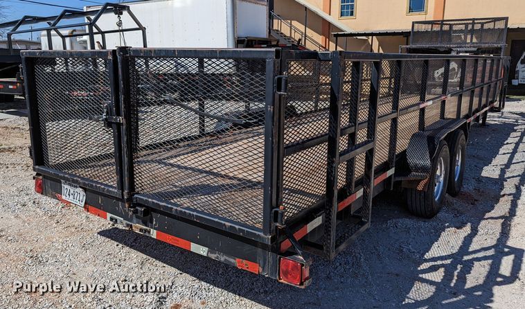 image for item DR6919 2015 Texas Pride  equipment trailer