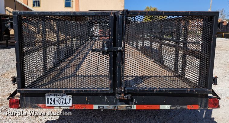 image for item DR6919 2015 Texas Pride  equipment trailer