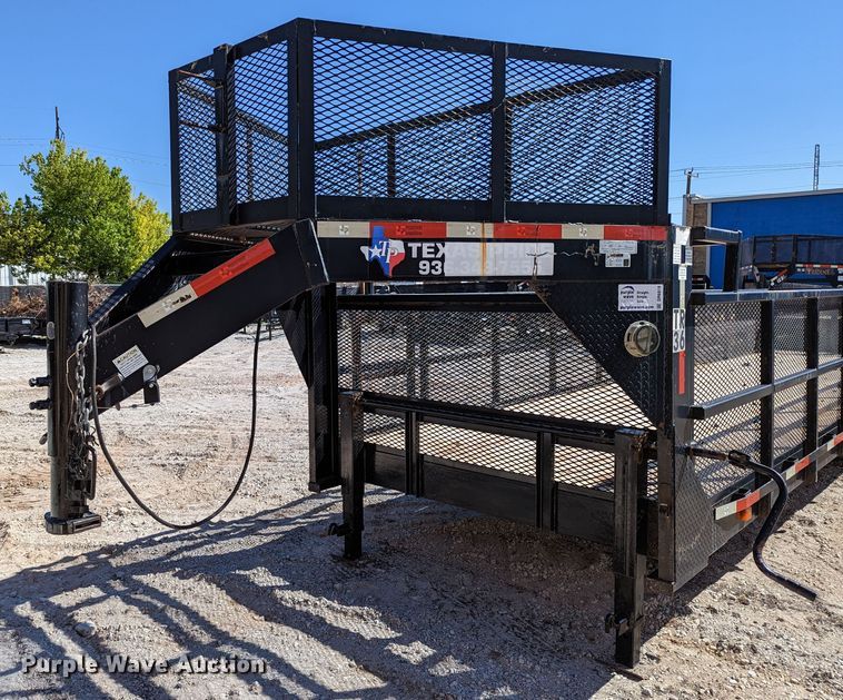 image for item DR6919 2015 Texas Pride  equipment trailer