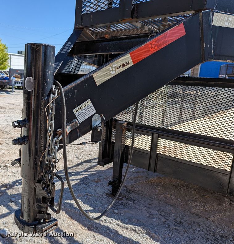 image for item DR6919 2015 Texas Pride  equipment trailer