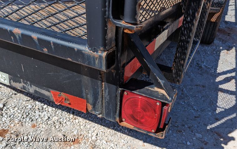 image for item DR6919 2015 Texas Pride  equipment trailer