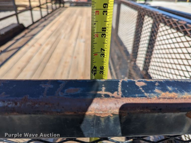 image for item DR6919 2015 Texas Pride  equipment trailer