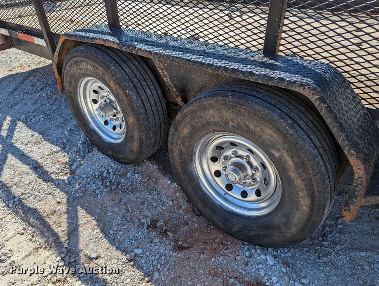 image for item DR6919 2015 Texas Pride  equipment trailer