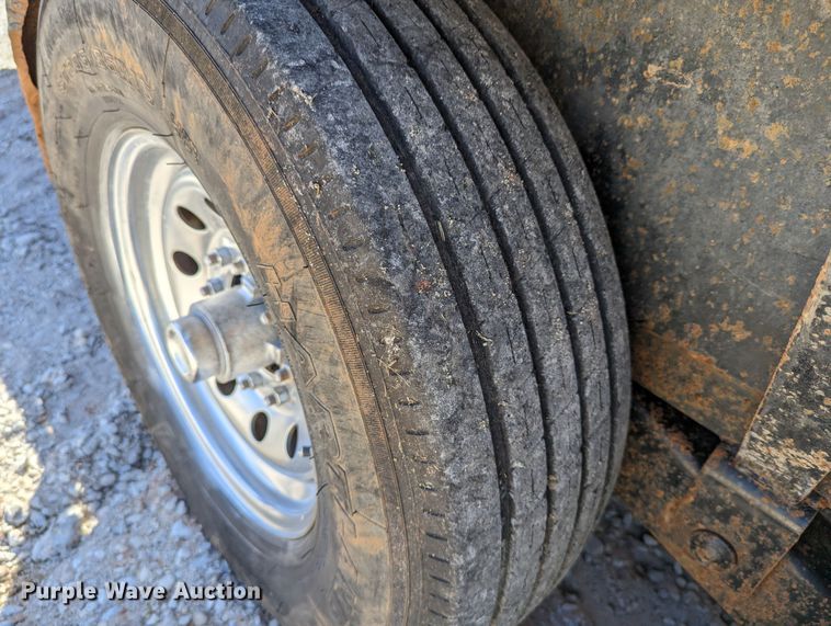 image for item DR6919 2015 Texas Pride  equipment trailer