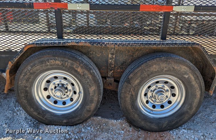 image for item DR6919 2015 Texas Pride  equipment trailer