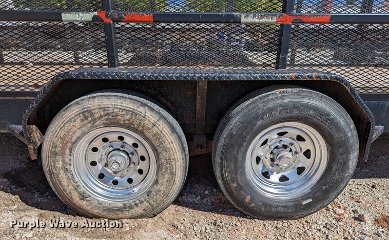 image for item DR6919 2015 Texas Pride  equipment trailer