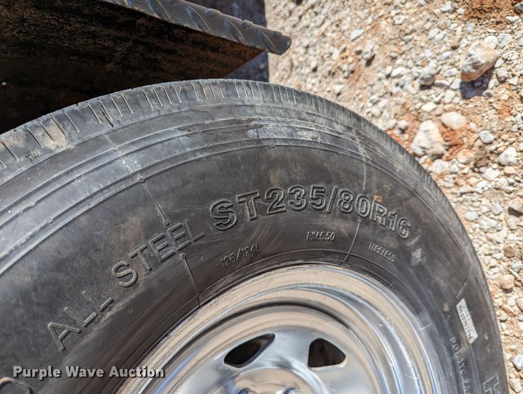 image for item DR6919 2015 Texas Pride  equipment trailer