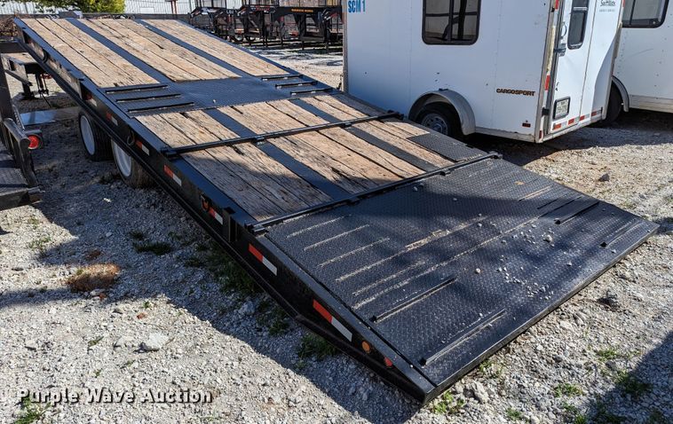 image for item DR6923 2015 Overbilt  tilt deck equipment trailer