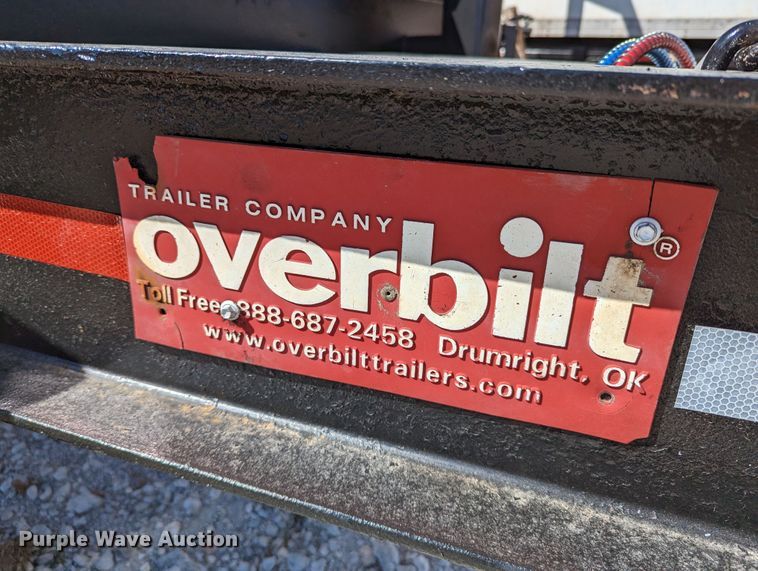image for item DR6923 2015 Overbilt  tilt deck equipment trailer