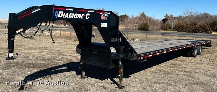 image for item DR7496 2021 Diamond C  equipment trailer