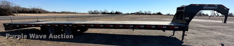 image for item DR7496 2021 Diamond C  equipment trailer