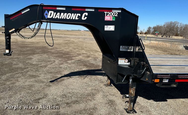 image for item DR7496 2021 Diamond C  equipment trailer