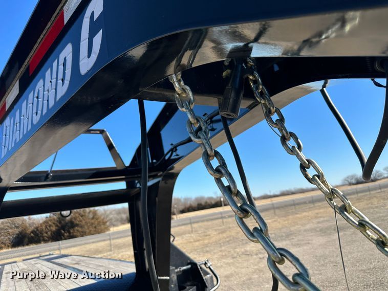 image for item DR7496 2021 Diamond C  equipment trailer