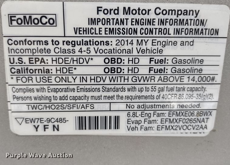 image for item DR8282 2015 Ford E450 Super Duty El Dorado  shuttle bus